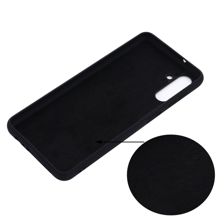 Pure Color Liquid Silicone Phone Case, For Samsung Galaxy A13 5G