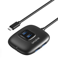 Load image into Gallery viewer, amalink UC310 Type-C / USB-C to 4 Ports USB Multi-function HUB, UC310