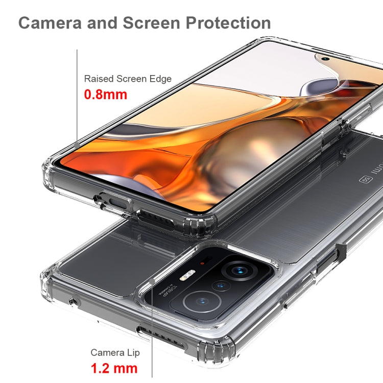 Shockproof Scratchproof TPU + Acrylic Protective Phone Case, For Xiaomi Redmi 10 4G / Note 11 4G International Version, For Xiaomi Mi 11T / 11T Pro