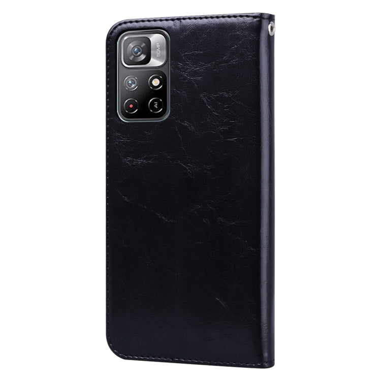 Oil Wax Texture Leather Phone Case, For Xiaomi Redmi Note 11 Pro+ 5G