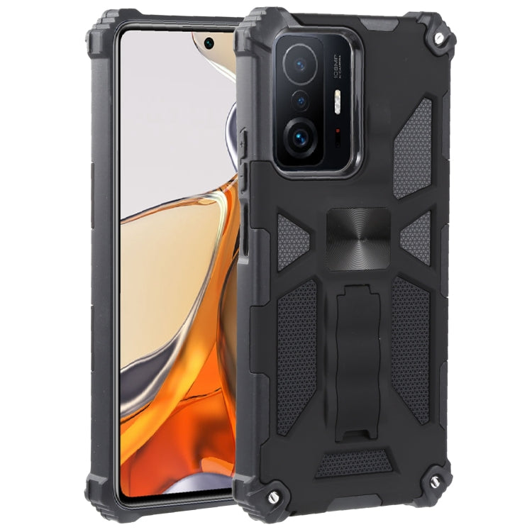 Shockproof TPU + PC Magnetic Protective Phone Case with Holder, For Xiaomi Mi 11T / 11T Pro, For Samsung Galaxy A13 5G, For Samsung Galaxy S22 5G, For Samsung Galaxy S22+ 5G
