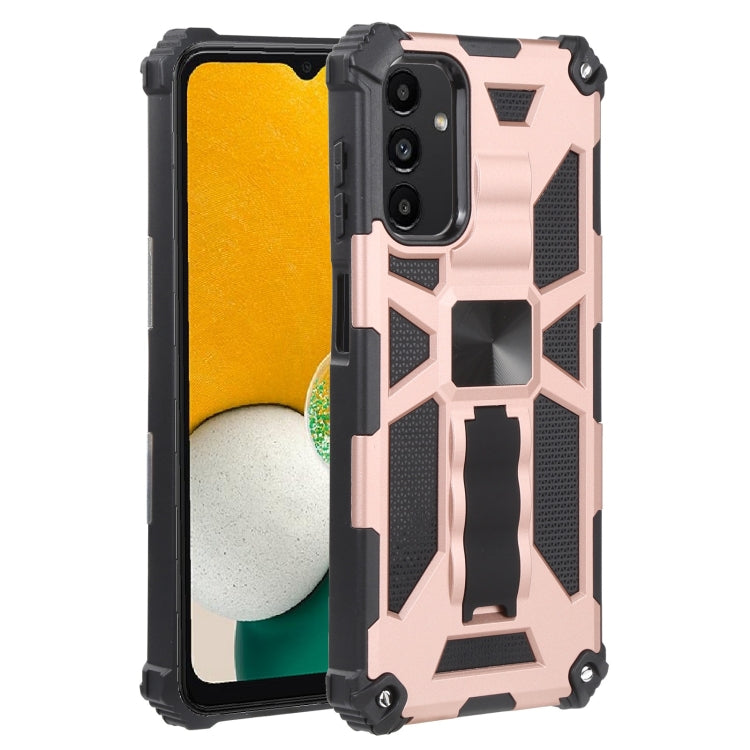 Shockproof TPU + PC Magnetic Protective Phone Case with Holder, For Xiaomi Mi 11T / 11T Pro, For Samsung Galaxy A13 5G, For Samsung Galaxy S22 5G, For Samsung Galaxy S22+ 5G