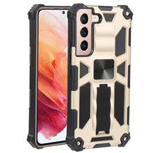 Load image into Gallery viewer, Shockproof TPU + PC Magnetic Protective Phone Case with Holder, For Xiaomi Mi 11T / 11T Pro, For Samsung Galaxy A13 5G, For Samsung Galaxy S22 5G, For Samsung Galaxy S22+ 5G