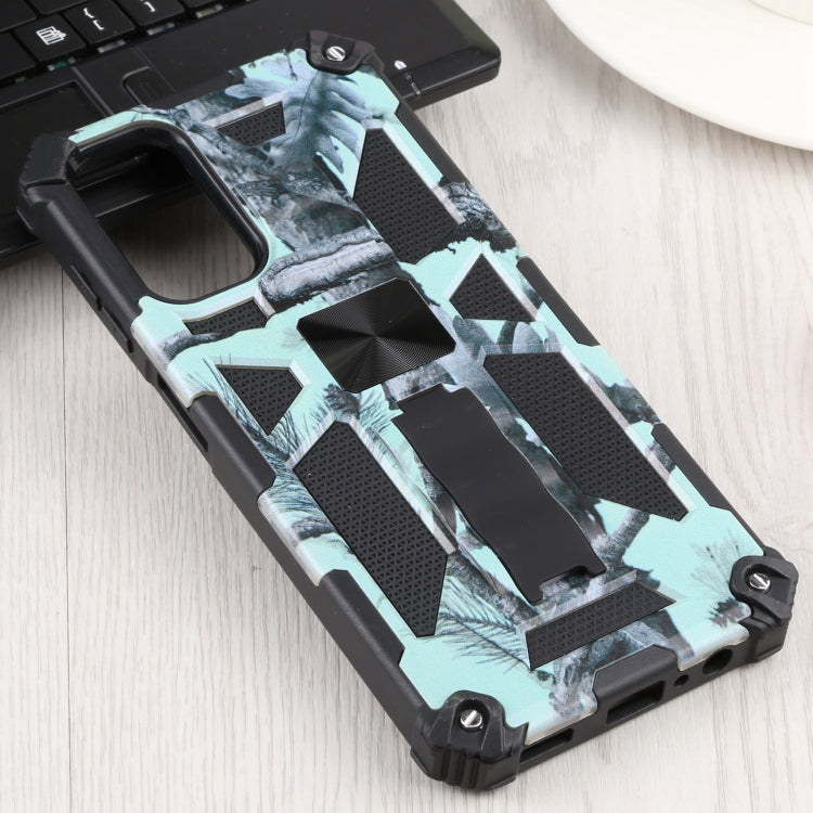 Camouflage Armor Shockproof TPU + PC Magnetic Protective Phone Case with Holder, For Samsung Galaxy A13 5G, For Samsung Galaxy S22 5G, For Xiaomi Mi 11T / 11T Pro, For Samsung Galaxy S22+ 5G