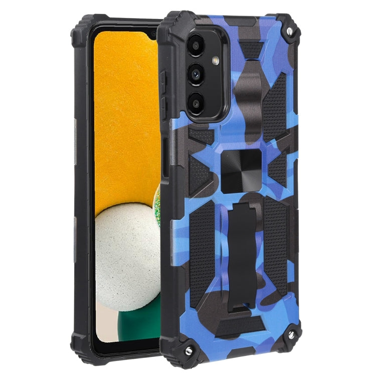 Camouflage Armor Shockproof TPU + PC Magnetic Protective Phone Case with Holder, For Samsung Galaxy A13 5G, For Samsung Galaxy S22 5G, For Xiaomi Mi 11T / 11T Pro, For Samsung Galaxy S22+ 5G