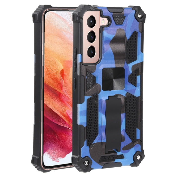 Camouflage Armor Shockproof TPU + PC Magnetic Protective Phone Case with Holder, For Samsung Galaxy A13 5G, For Samsung Galaxy S22 5G, For Samsung Galaxy S22+ 5G