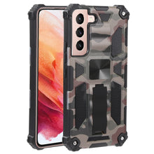 Load image into Gallery viewer, Camouflage Armor Shockproof TPU + PC Magnetic Protective Phone Case with Holder, For Samsung Galaxy A13 5G, For Samsung Galaxy S22 5G, For Xiaomi Mi 11T / 11T Pro, For Samsung Galaxy S22+ 5G