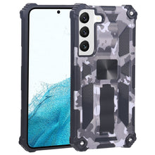 Load image into Gallery viewer, Camouflage Armor Shockproof TPU + PC Magnetic Protective Phone Case with Holder, For Samsung Galaxy A13 5G, For Samsung Galaxy S22 5G, For Xiaomi Mi 11T / 11T Pro, For Samsung Galaxy S22+ 5G