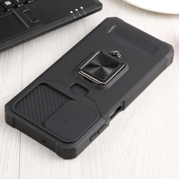Sliding Camera Cover Design PC + TPU Shockproof Phone Case with Ring Holder & Card Slot, For Samsung Galaxy A13 5G, For Samsung Galaxy S22 5G, For Samsung Galaxy S22+ 5G, For Samsung Galaxy S22 Ultra 5G