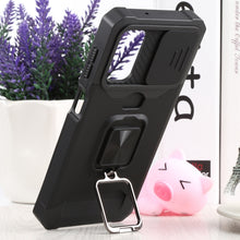 Load image into Gallery viewer, Sliding Camera Cover Design PC + TPU Shockproof Phone Case with Ring Holder &amp; Card Slot, For Samsung Galaxy A13 5G, For Samsung Galaxy S22 5G, For Samsung Galaxy S22+ 5G, For Samsung Galaxy S22 Ultra 5G