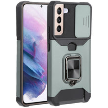 Load image into Gallery viewer, Sliding Camera Cover Design PC + TPU Shockproof Phone Case with Ring Holder &amp; Card Slot, For Samsung Galaxy A13 5G, For Samsung Galaxy S22 5G, For Samsung Galaxy S22+ 5G, For Samsung Galaxy S22 Ultra 5G