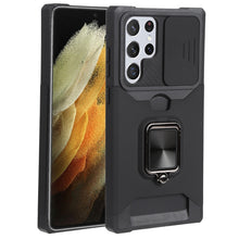 Load image into Gallery viewer, Sliding Camera Cover Design PC + TPU Shockproof Phone Case with Ring Holder &amp; Card Slot, For Samsung Galaxy A13 5G, For Samsung Galaxy S22 5G, For Samsung Galaxy S22+ 5G, For Samsung Galaxy S22 Ultra 5G