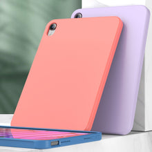 Load image into Gallery viewer, Mutural Silicone Microfiber Tablet Case, For iPad mini 2024 / mini 6, For iPad 10.2 2021 / 2020 / 2019, For iPad Air 11 2024 / Air 2022 /  Air 2020 10.9, For iPad Pro 11 inch, For iPad Pro 12.9 inch 2022 / 2021 / 2020                                   ...