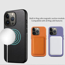 Load image into Gallery viewer, PU + TPU Magsafe Magnetic Phone Case, For iPhone 13 Pro Max, For iPhone 13 Pro, For iPhone 13