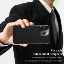 Load image into Gallery viewer, PU + TPU Magsafe Magnetic + IC Chip Phone Case, For iPhone 13 Pro Max, For iPhone 13 Pro, For iPhone 13
