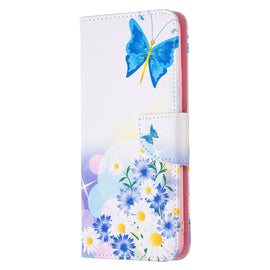 Colored Drawing Pattern Leather Phone Case, For Xiaomi Redmi Note 11T 5G / M4 Pro 5G, For Xiaomi Redmi Note 11 Pro / 11 Pro+, For Samsung Galaxy A53 5G, For Samsung Galaxy M52 5G