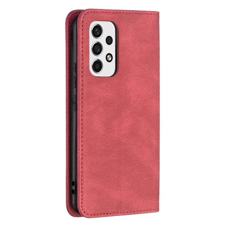 Magnetic RFID Blocking Anti-Theft Leather Phone Case, For Samsung Galaxy A53 5G