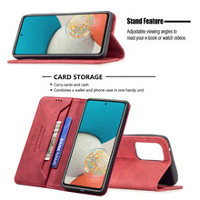 Load image into Gallery viewer, Magnetic RFID Blocking Anti-Theft Leather Phone Case, For Samsung Galaxy A53 5G