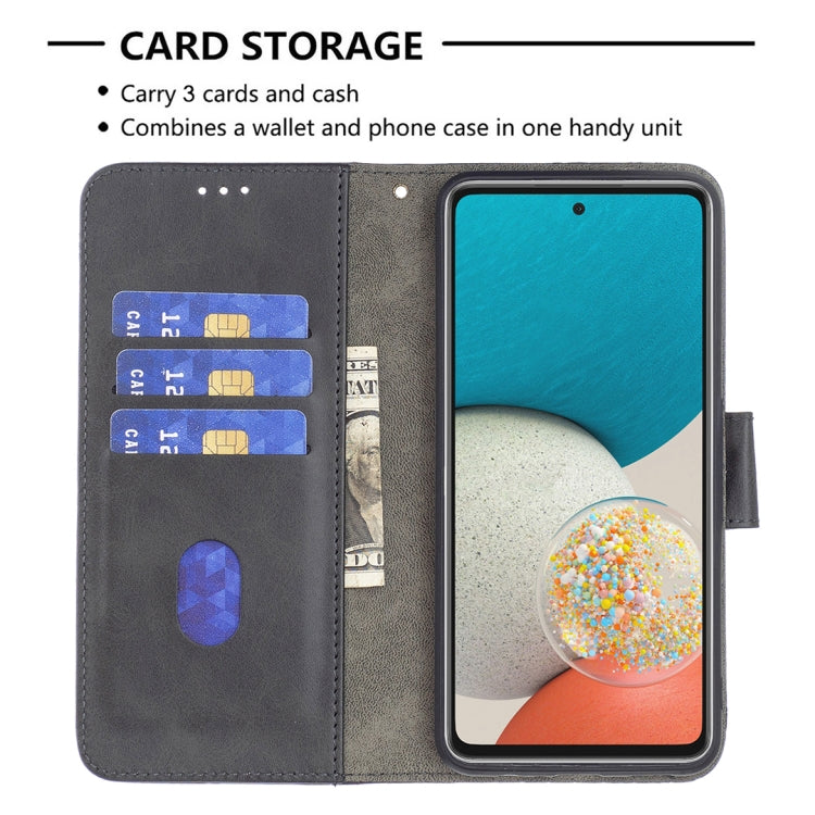 Matching Color Crocodile Texture PU Leather Phone Case, For Samsung Galaxy A53 5G