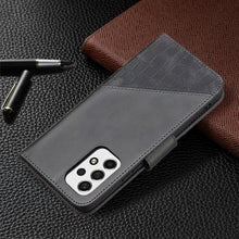 Load image into Gallery viewer, Matching Color Crocodile Texture PU Leather Phone Case, For Samsung Galaxy A53 5G