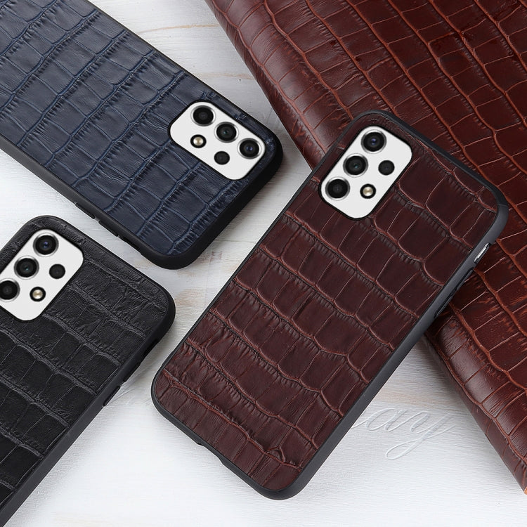 Crocodile Texture Leather Phone Case, For Samsung Galaxy A53 5G