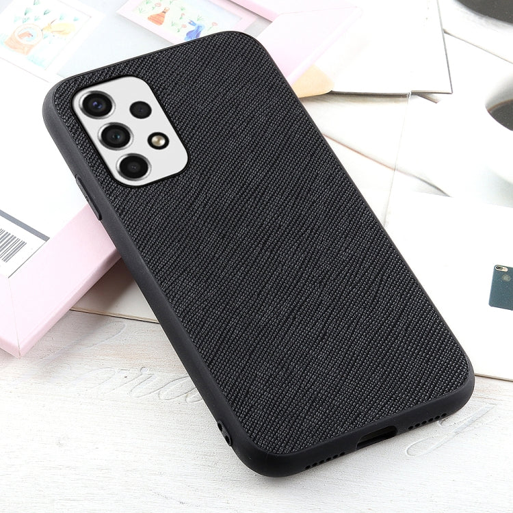 Cross Texture Leather Phone Case, For Samsung Galaxy A53 5G