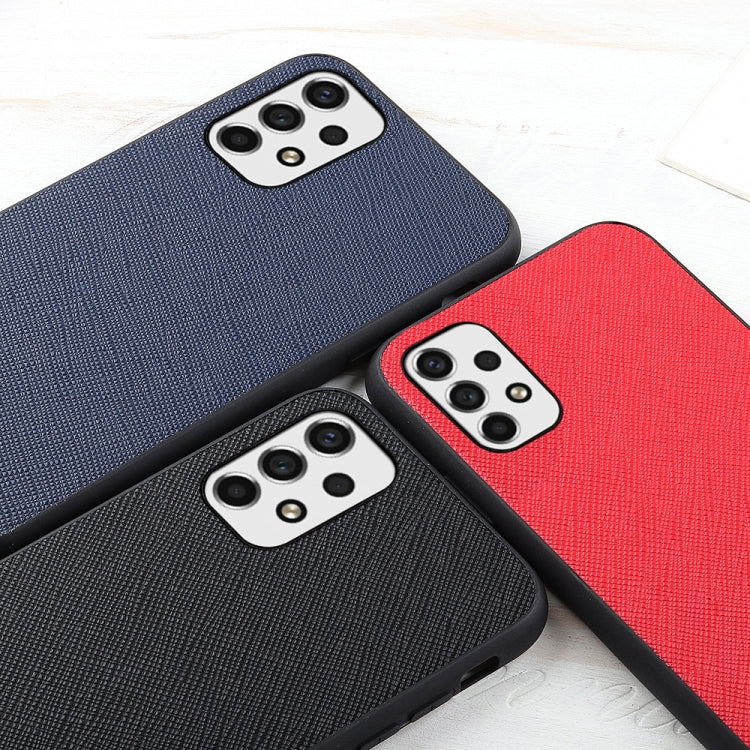 Cross Texture Leather Phone Case, For Samsung Galaxy A53 5G