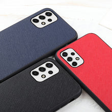 Load image into Gallery viewer, Cross Texture Leather Phone Case, For Samsung Galaxy A53 5G