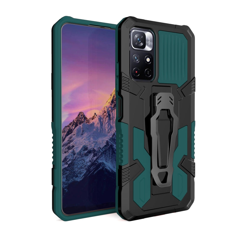 Armor Warrior PC + TPU Phone Case, For Xiaomi Redmi Note 11 5G
