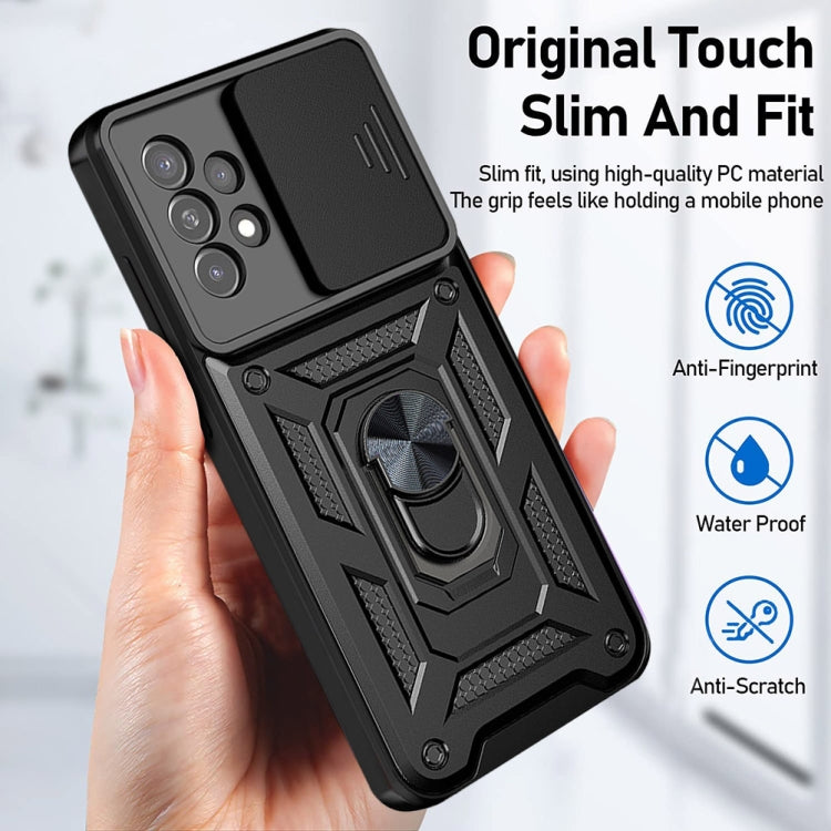 Sliding Camera Design TPU + PC Phone Case, For Samsung Galaxy A03s EU Version, For Samsung Galaxy A03s US Version, For Samsung Galaxy A33 5G, For Xiaomi Redmi Note 10 Pro 5G