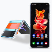 Load image into Gallery viewer, Sliding Camera Design TPU Phone Case with Ring Holder, For Samsung Galaxy Z Flip3 5G
