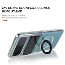Load image into Gallery viewer, Sliding Camera Design TPU Phone Case with Ring Holder, For Samsung Galaxy Z Flip3 5G
