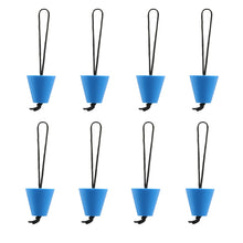 Load image into Gallery viewer, Kayak Silicone Drain Hole Plug, A6697 4 in 1 Blue, A6698 4 in 1 Green, A6699 4 in 1 Black, A6700 4 in 1 Red, A6701 8 in 1 Blue, A6702 8 in 1 Green, A6703 8 in 1 Black, A6704 8 in 1 Red