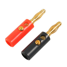 Load image into Gallery viewer, Car Red and Black Cover Gold-plated 4mm Banana Head Audio Plug, A6545 10 in 1, A6546 20 in 1, A6549 40 in 1