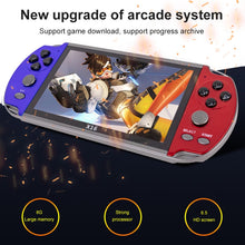Load image into Gallery viewer, X16 6.5 inch Screen Classic Handheld Game Console with 8GB Memory, X16 8GB 6.5 inch
