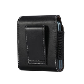 Lamb Texture Waist Hanging Phone Case, For Samsung Galaxy Z Flip3 5G