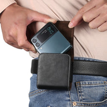 Load image into Gallery viewer, Lamb Texture Waist Hanging Phone Case, For Samsung Galaxy Z Flip3 5G