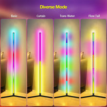 Load image into Gallery viewer, LED Symphony RGB Atmosphere Floor Light with Remote Control, 1.2m, 1.6m