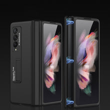 Load image into Gallery viewer, GKK Magnetic Full Coverage Phone Flip Case with Holder, For Samsung Galaxy Z Fold3 5G