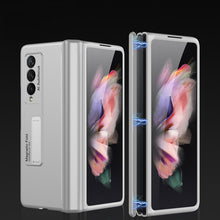 Load image into Gallery viewer, GKK Magnetic Full Coverage Phone Flip Case with Holder, For Samsung Galaxy Z Fold3 5G