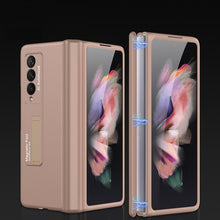 Load image into Gallery viewer, GKK Magnetic Full Coverage Phone Flip Case with Holder, For Samsung Galaxy Z Fold3 5G