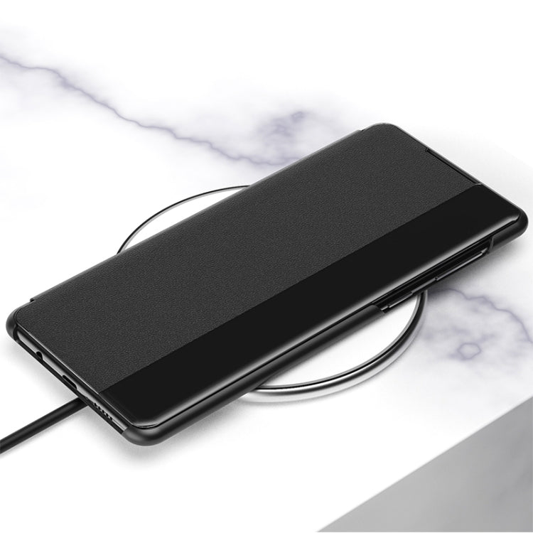 Window View Leather Phone Case, For Xiaomi Redmi Note 11 Pro, For Xiaomi Redmi Note 11, For Samsung Galaxy S22 Ultra 5G, For Samsung Galaxy S22+ 5G, For Samsung Galaxy S22 5G