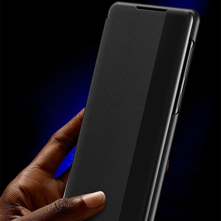 Window View Leather Phone Case, For Xiaomi Redmi Note 11, For Samsung Galaxy S22+ 5G