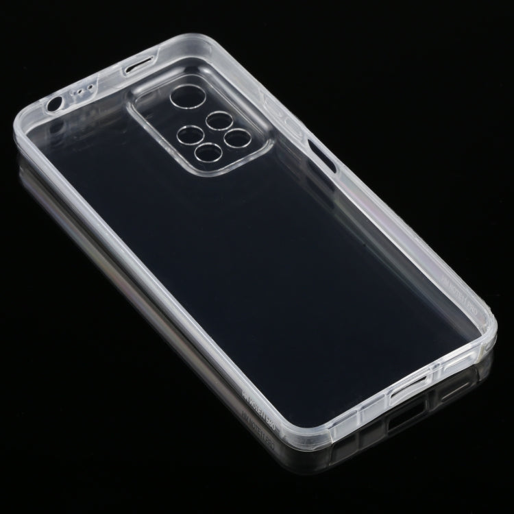 PC+TPU Double-Sided All-Inclusive Transparent Phone Case, For Xiaomi Redmi Note 11 Pro