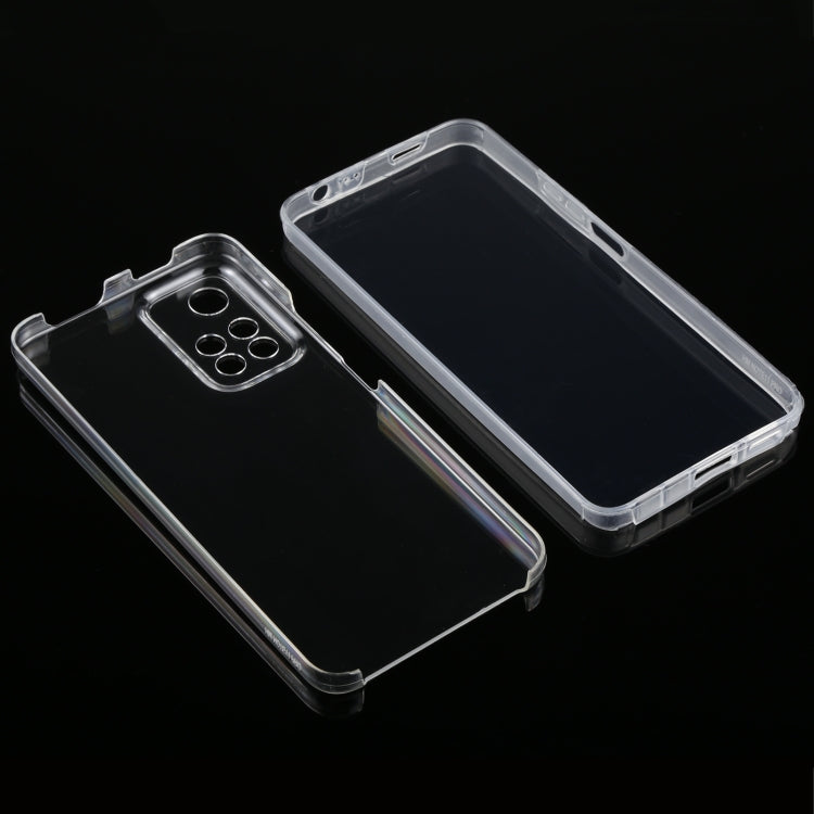 PC+TPU Double-Sided All-Inclusive Transparent Phone Case, For Xiaomi Redmi Note 11 Pro