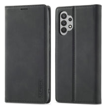 Load image into Gallery viewer, LC.IMEEKE Strong Magnetism Matte TPU + PU Leather Case, For Samsung Galaxy A32 4G
