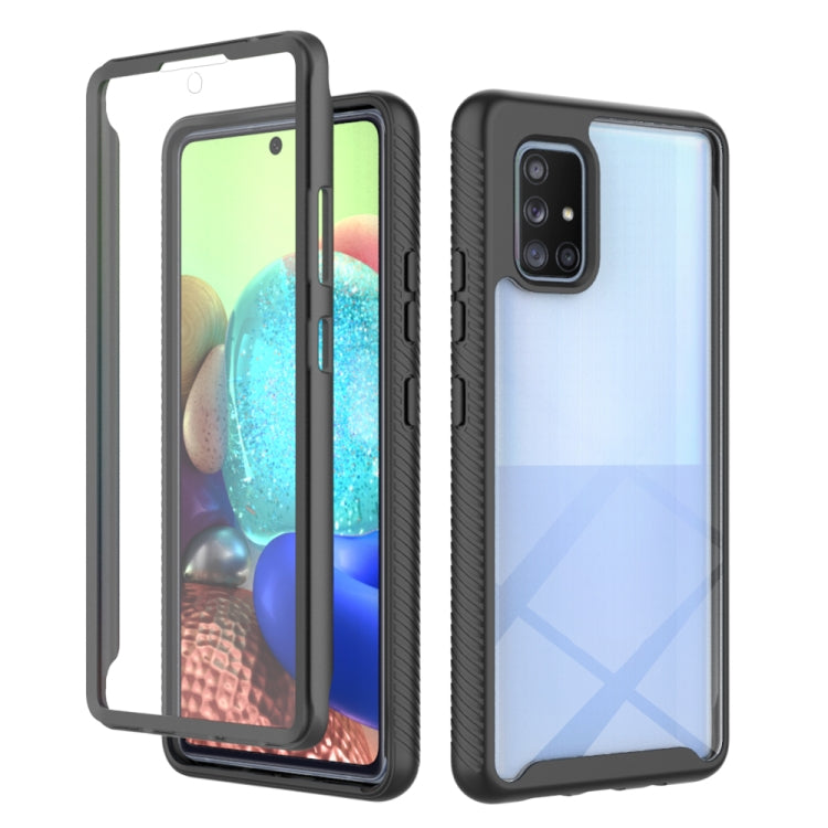 Starry Sky PC + TPU Phone Case with PET Film, For Samsung Galaxy A71 5G