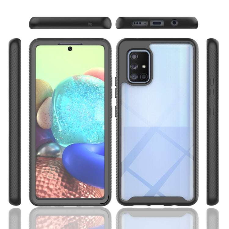 Starry Sky PC + TPU Phone Case with PET Film, For Samsung Galaxy A71 5G