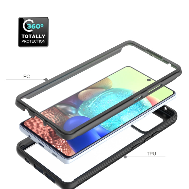 Starry Sky PC + TPU Phone Case with PET Film, For Samsung Galaxy A71 5G