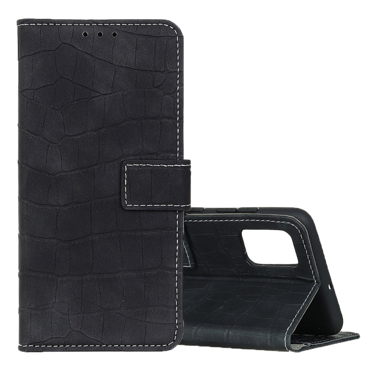 Magnetic Crocodile Texture Horizontal Flip Leather Case with Holder & Card Slots & Wallet